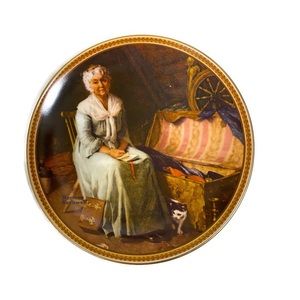 Norman Rockwell | Collectible Plate | Reminiscing in the Quiet | #12